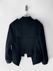 YOHJI YAMAMOTO - F/W 2006 WOOL JACKET WITH DECONSTRUCTED HEM
