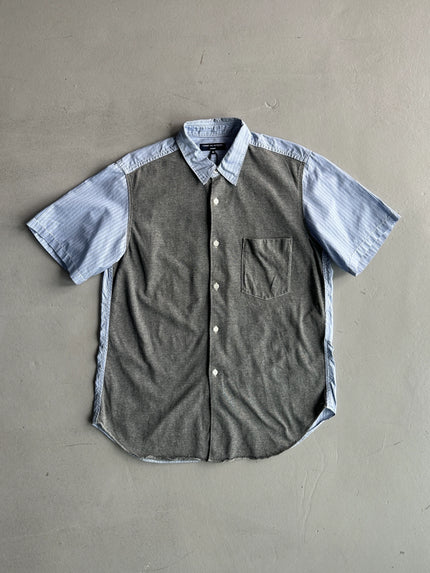 COMME DES GARÇONS - S/S 2006 PANELED HALF SLEEVE SHIRT