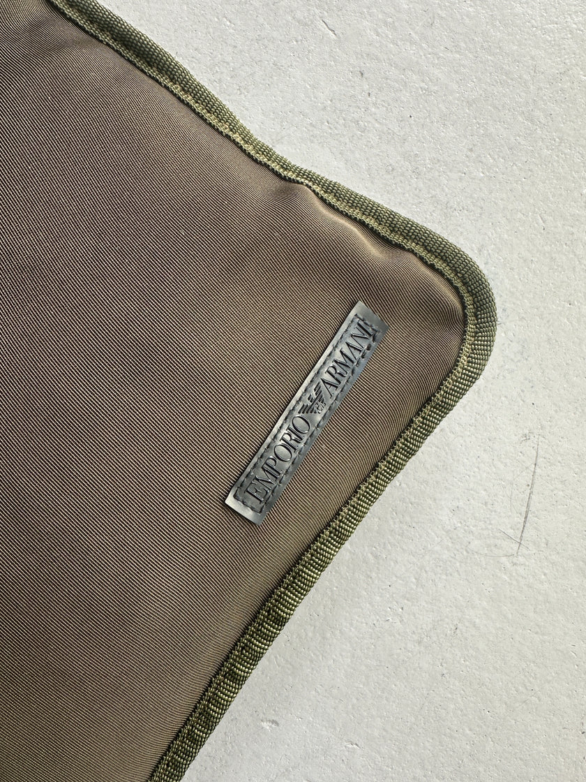 EMPORIO ARMANI - early 2000s RECTANGULAR CROSSBODY BAG