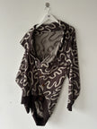 VIVIENNE WESTWOOD MAN - S/S 2023 ASYMMETRICAL SCULPTURAL CARDIGAN