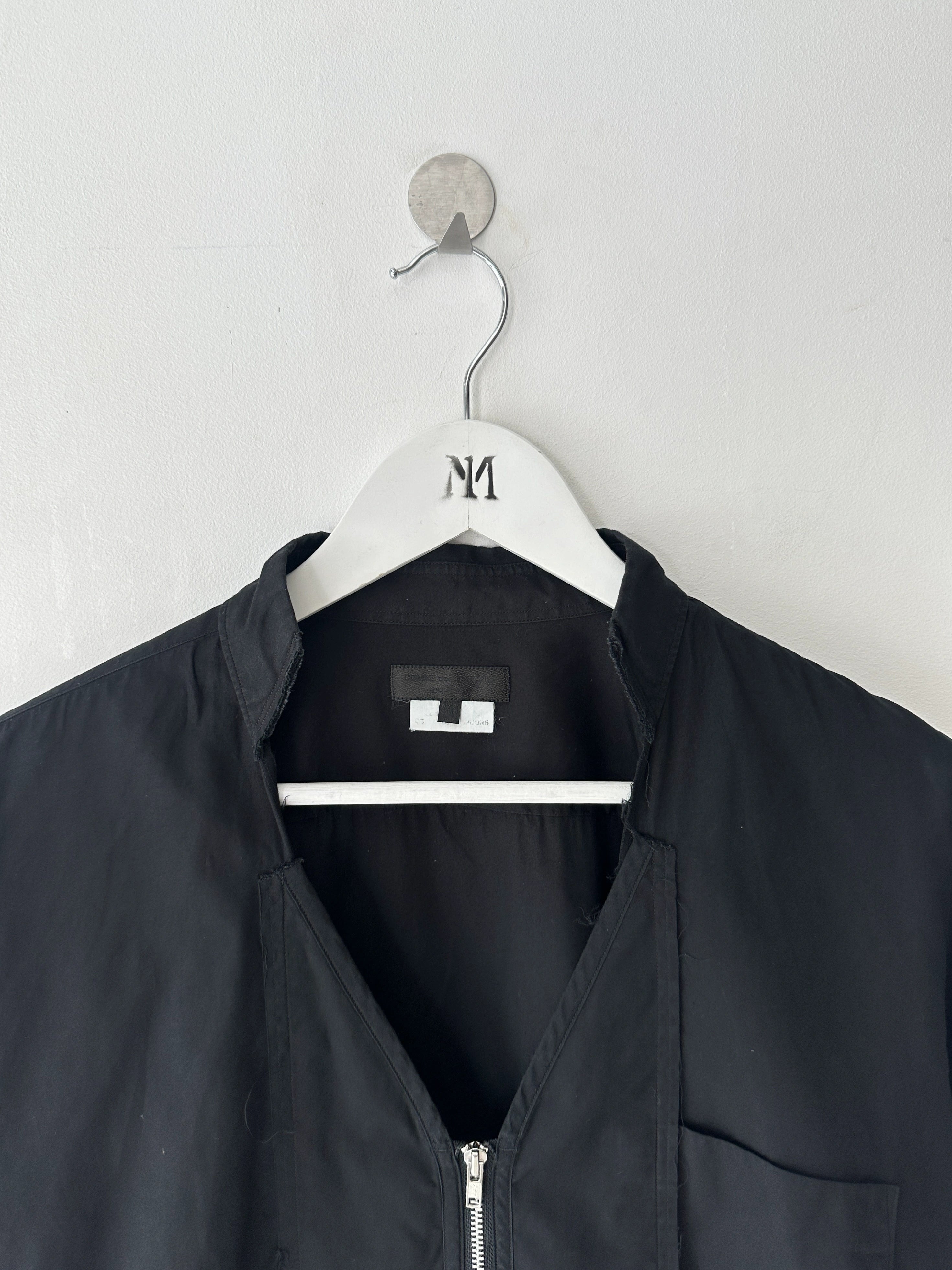 COMME DES GARÇONS - A/W 2017 DECONSTRUCTED ZIPPED SHIRT