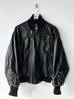 KANSAI YAMAMOTO - 1990s LEATHER BOMBER JACKET