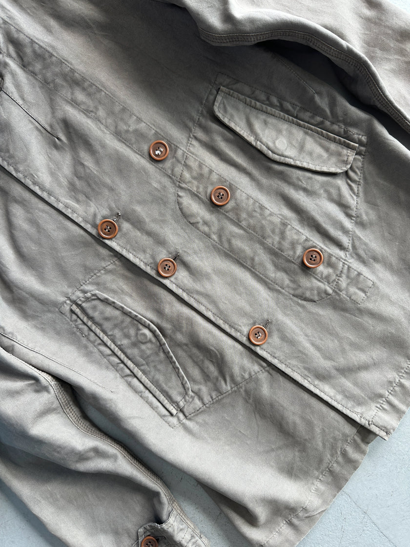 C.P. COMPANY - 1990s DOUBLE BREASTED STRAIGHT FIT JACKET