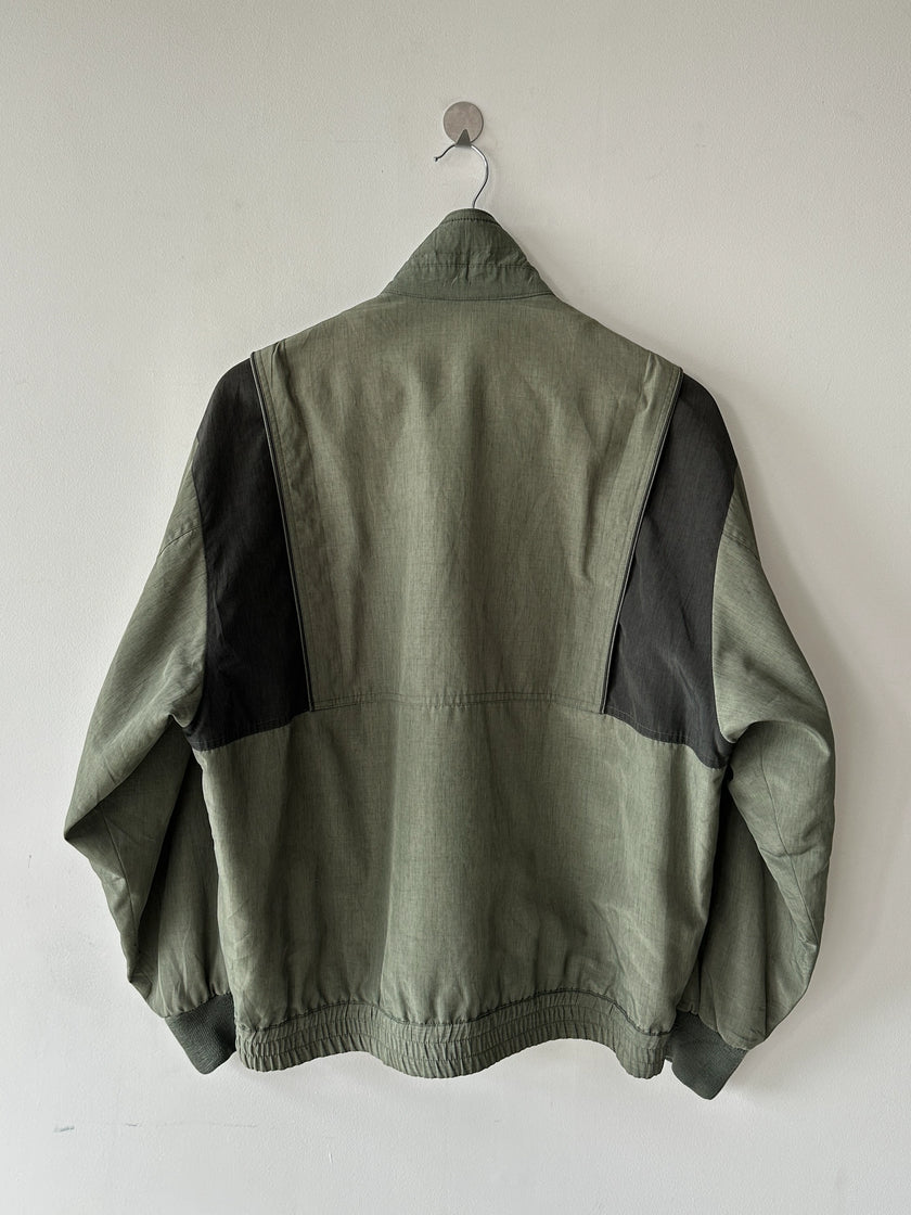 1990s COLOUR BLOCK BOMBER JACKET