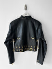 LA MATTA - early 1990s BOXY FIT LEATHER JACKET