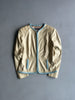 ALVIERO MARTINI - 1990s FITTED JACKET WITH PIPING DETAILS