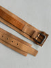 JIL SANDER - early 2000s LEATHER BELT