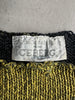 ICEBERG BY J.C. DE CASTELBAJAC - 1980s DISTRESSED COLLAR KNIT JUMPER