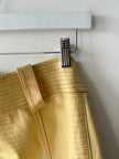 DOLCE & GABBANA - S/S 2004 EMBOSSED LEATHER MINI SKIRT