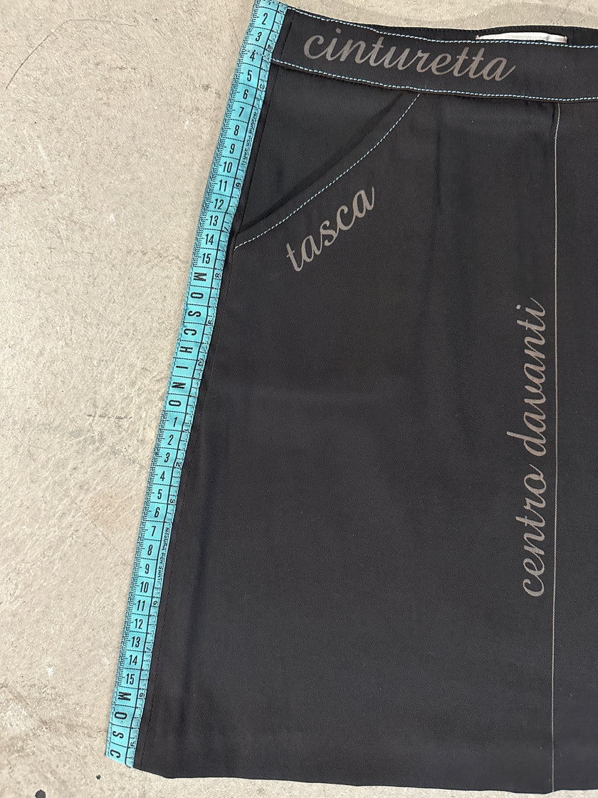 MOSCHINO - 2000s MINI SKIRT