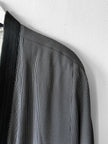 ITALIAN LABEL 1980s PINSTRIPED BLOUSON JACKET