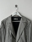 ISSEY MIYAKE - F/W 1995 TAILCOAT STRIPED BLAZER