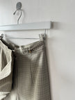 BALENCIAGA - 1990s CHECKED SKIRT PANTS