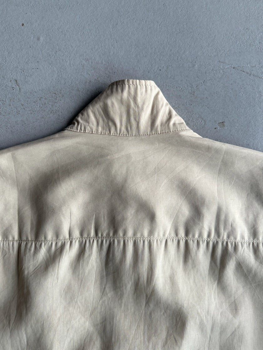 TORNADO MART - 2000s LIGHT JACKET WITH VERTICAL WELT POCKETS