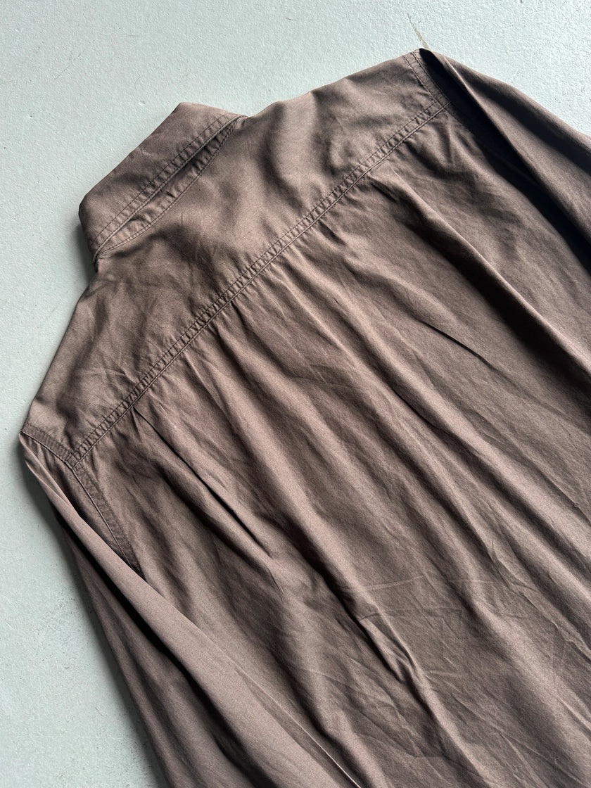 FENDI - 1990s LONG SLEEVE SHIRT WITH POCKETS AT CHEST