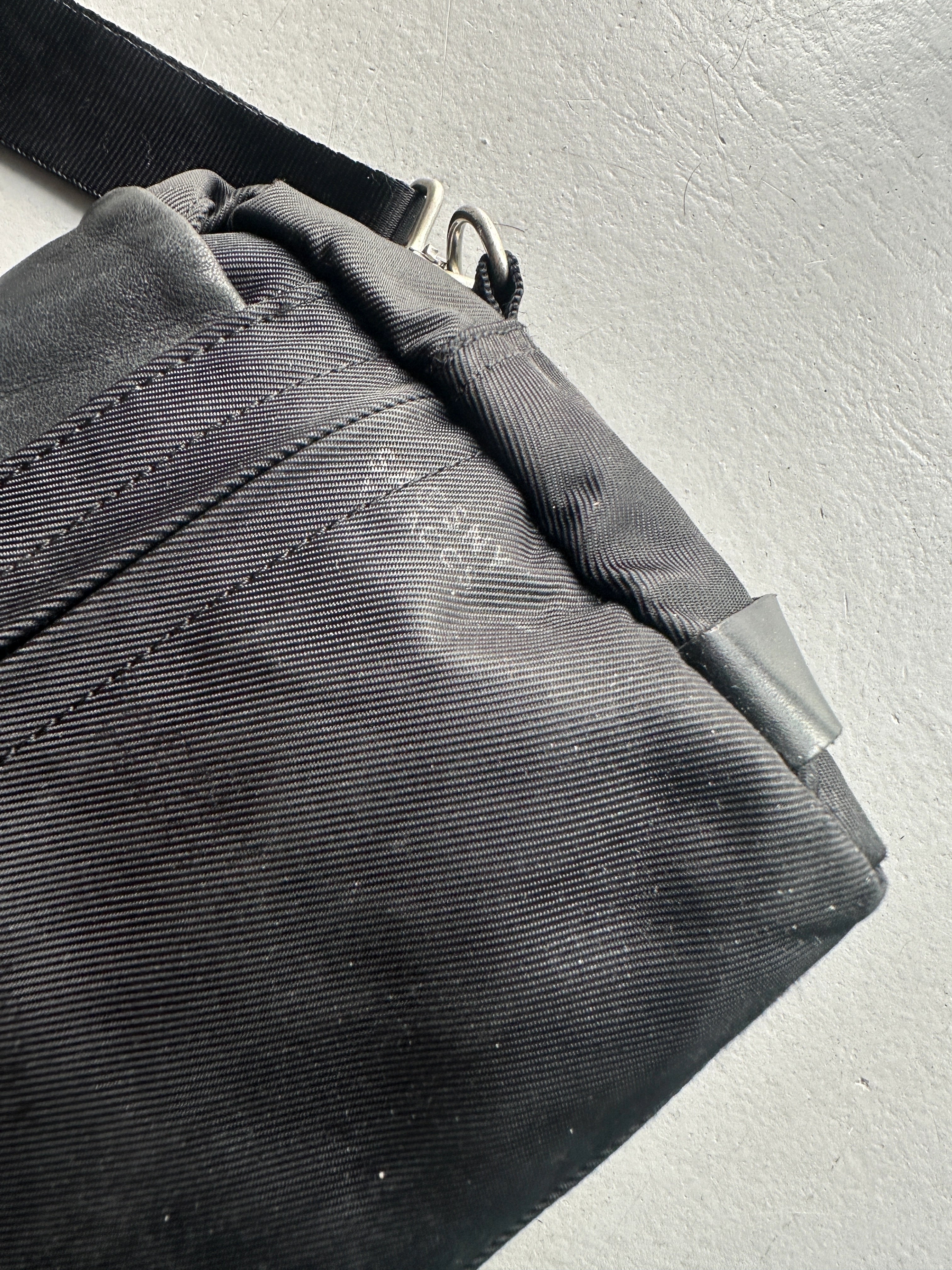 YOHJI YAMAMOTO Y'SACCS - 1990s RECTANGULAR MESSANGER BAG