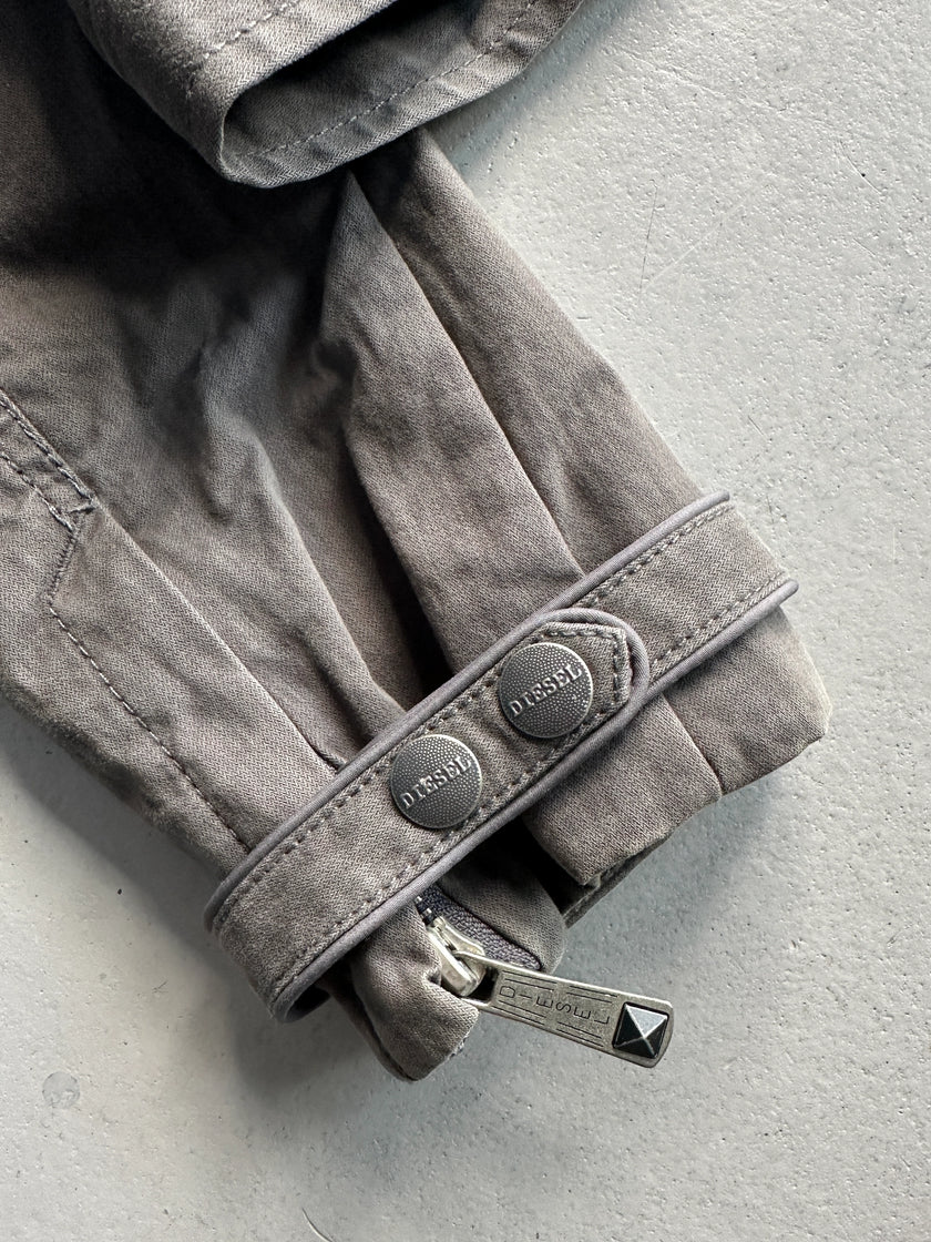 DIESEL - 1990s ASYMMETRICAL FRONT JACKET
