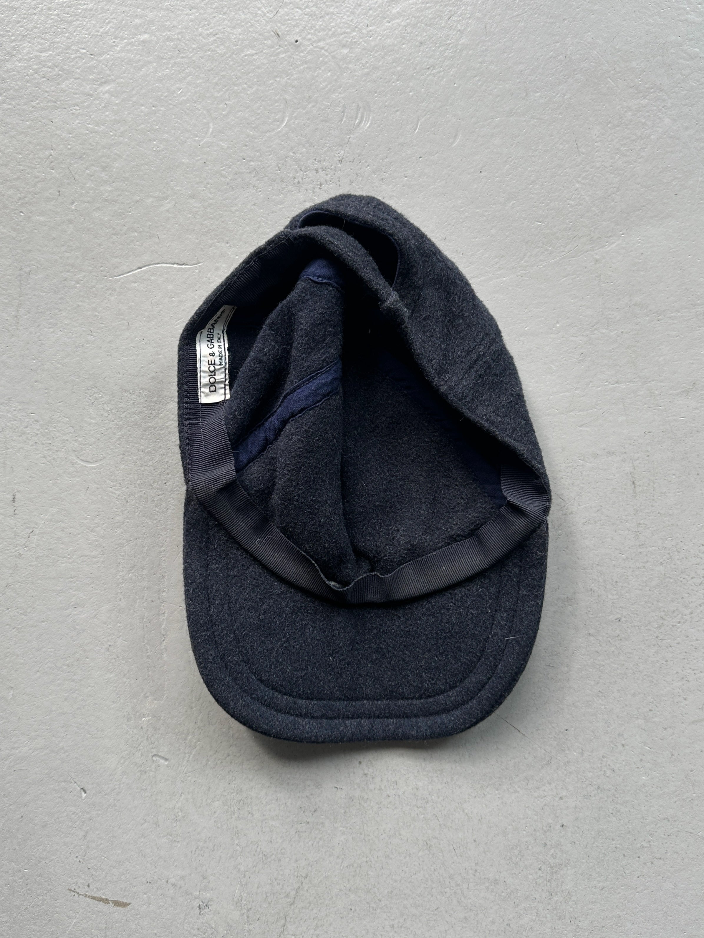DOLCE & GABBANA - 1990s WOOL CAP