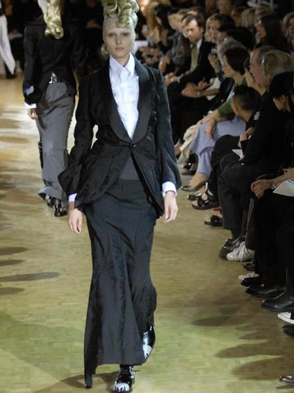 JUNYA WATANABE -  S/S 2007 ASYMMETRICAL SCULPTURAL SKIRT