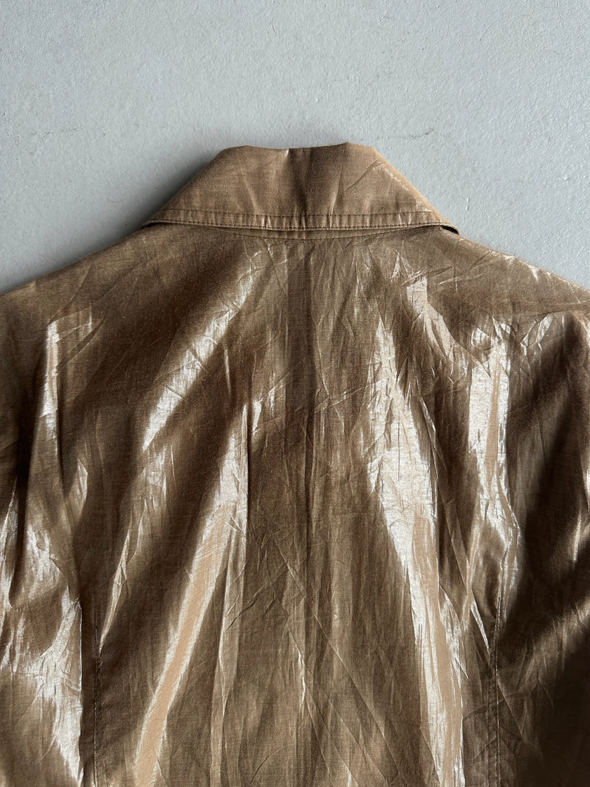 HIROKO KOSHINO BIS - 2000s SEMI TRANSPARENT JACKET