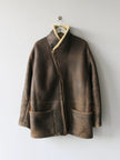 EMPORIO ARMANI 1980s SHEARLING JACKET