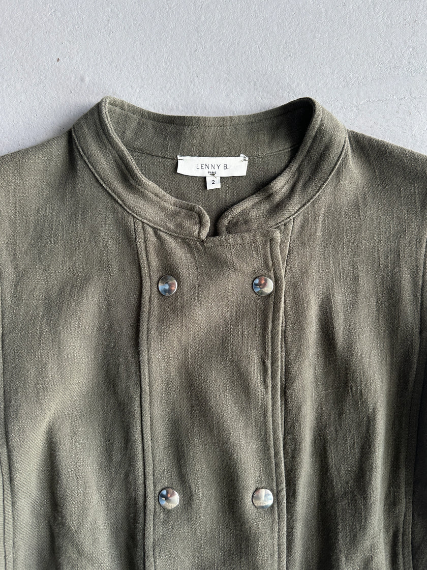 1990s DOUBLE BREASTED LIGHT JACKET