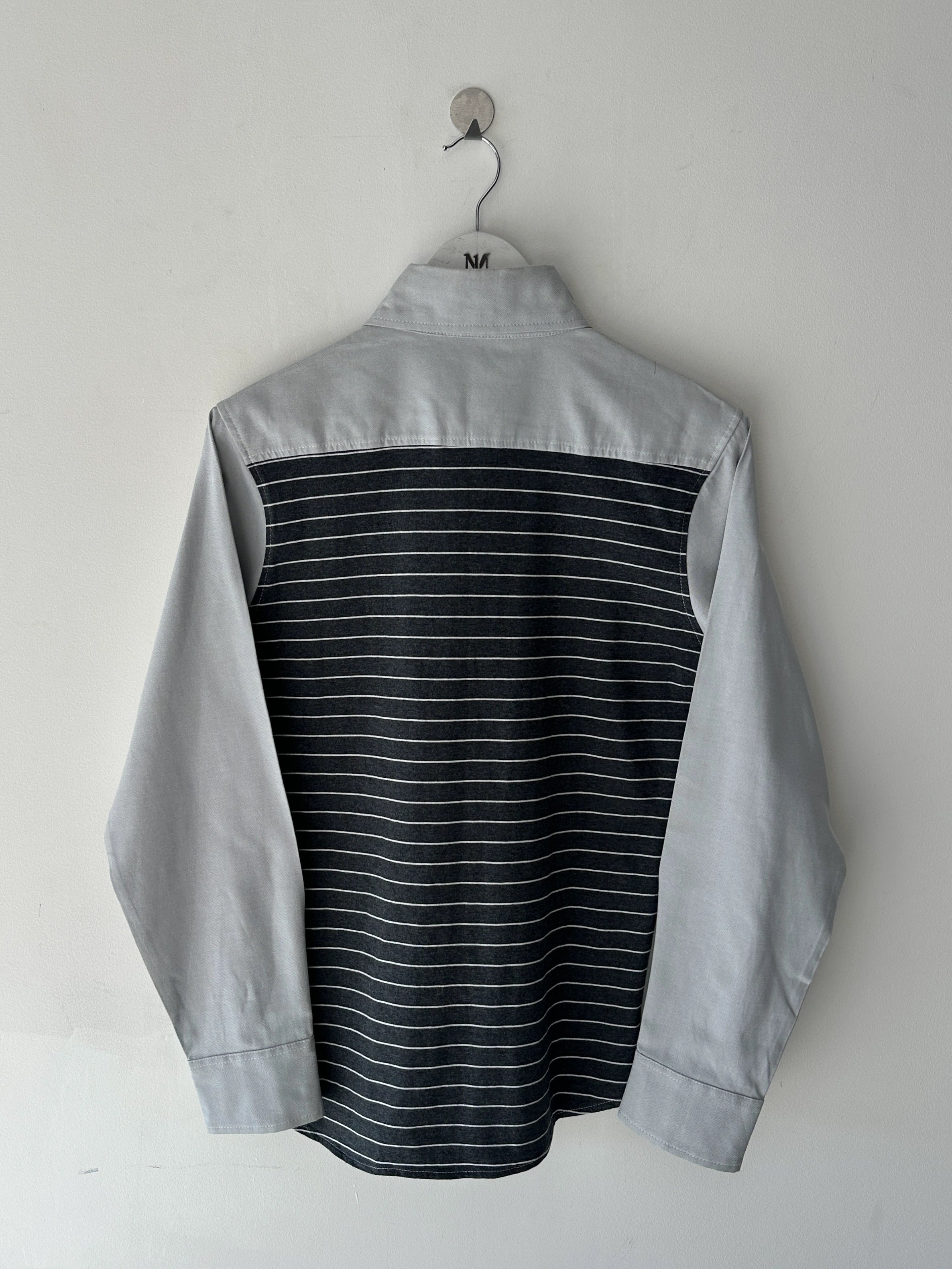 JUNYA WATANABE COMME DES GARÇONS - S/S 2005 CONTRAST BACK PANEL LONG SLEEVE SHIRT
