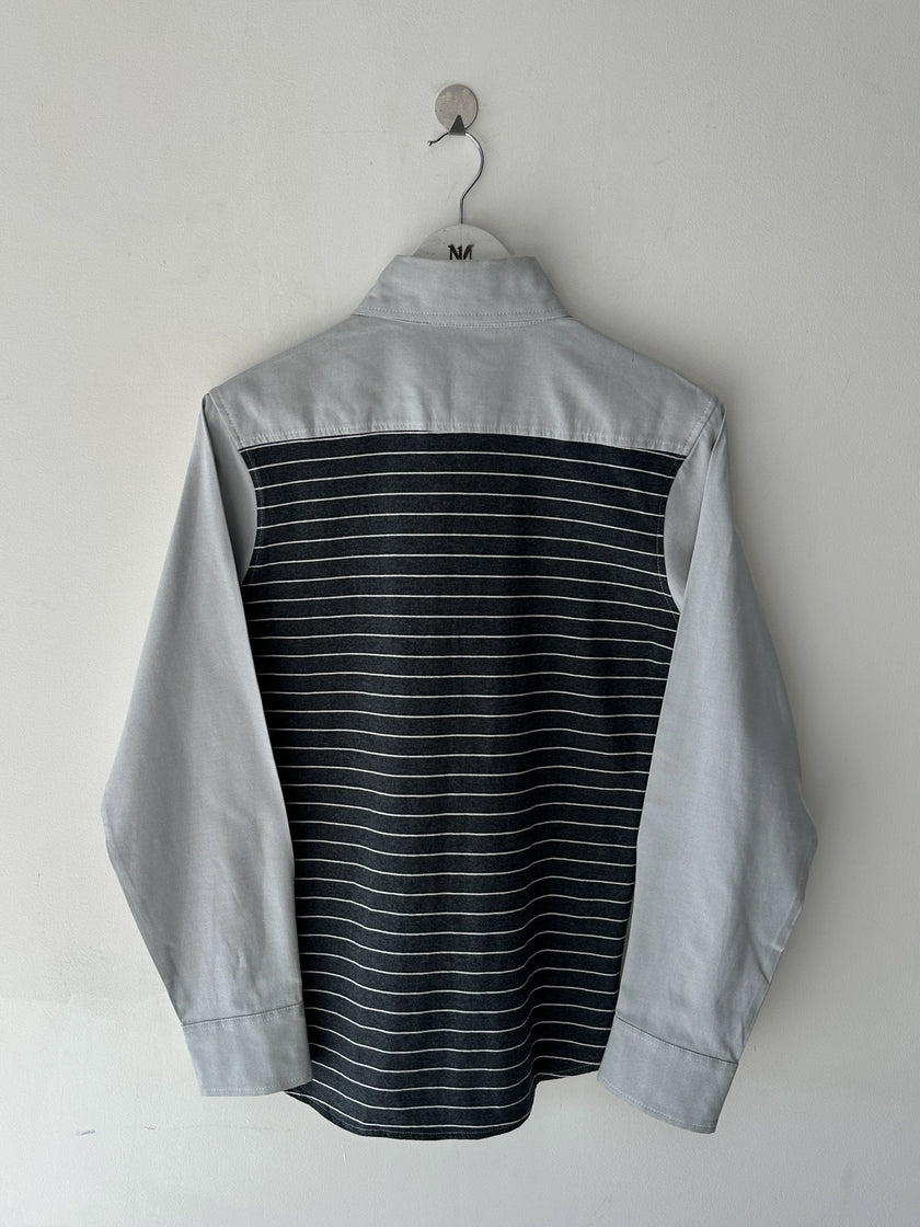 JUNYA WATANABE COMME DES GARÇONS - S/S 2005 CONTRAST BACK PANEL LONG SLEEVE SHIRT