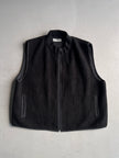 ISSEY MIYAKE MEN - 1990s ZIPPED FLEECE VEST GILET