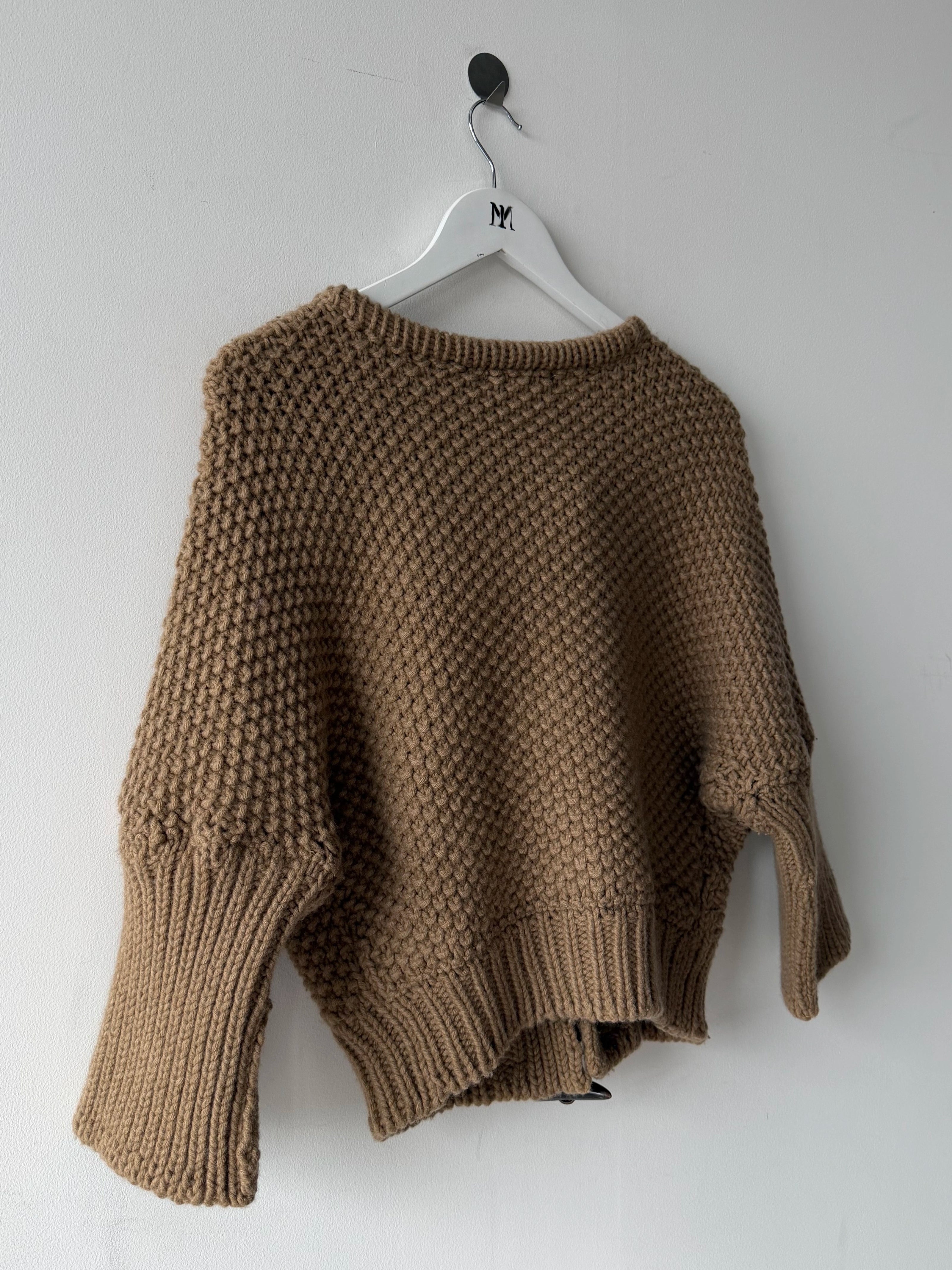 DSQUARED2 - F/W 2010 CHUNKY KNIT BOXY FIT CARDIGAN WITH TOGGLE CLOSURES
