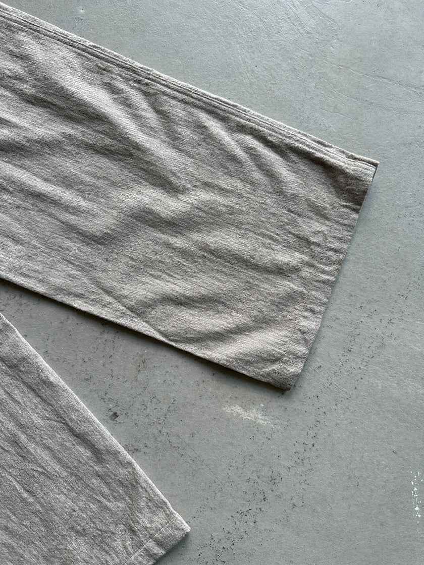 PLANTATION ISSEY MIYAKE - 1990s WIDE LEG WOOL TROUSERS