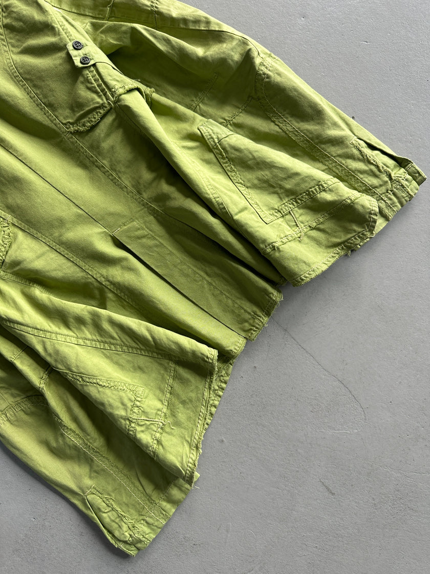 MARITHÉ + FRANÇOIS GIRBAUD - S/S 2006 TIE FRONT COTTON BLAZER