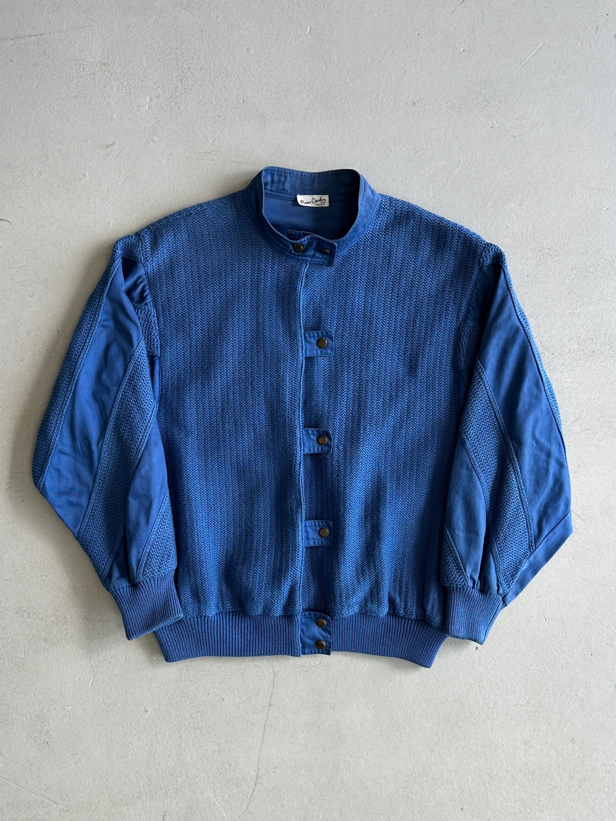 PIERRE CARDIN - 1970s KNIT BOMBER JACKET