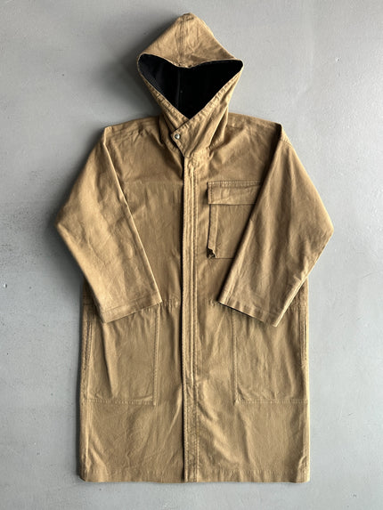 ISSEY MIYAKE - late 1970s REVERSIBLE HOODED PARKA COAT