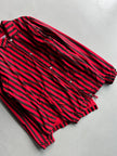 COMME DES GARÇONS - S/S 2012 ASYMMETTRICAL STRIPED SHIRT JACKET