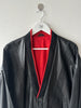 1990s 2 IN 1 BOXY FIT LEATHER JACKET GILET