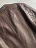 EMPORIO ARMANI - S/S 2004 MIDI LENGTH SOFT LEATHER JACKET