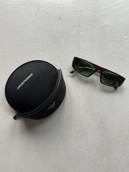 EMPORIO ARMANI - 2000s RECTANGULAR SUNGLASSES