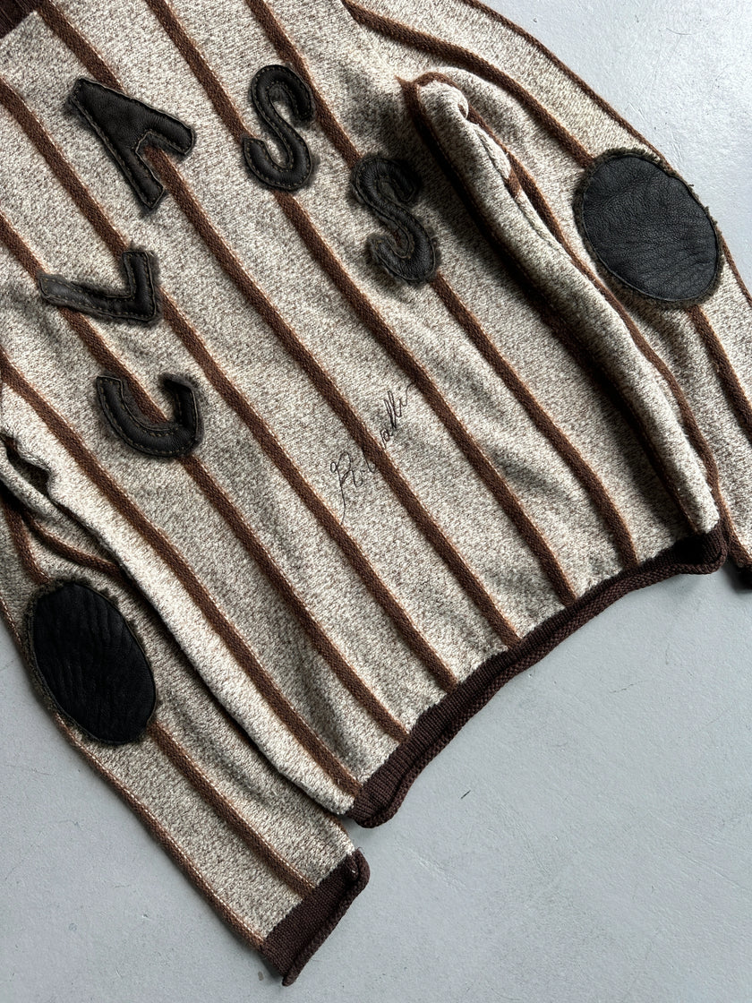 ROBERTO CAVALLI - 2000s OVERSIZED ZIPPED KNIT JUMPER