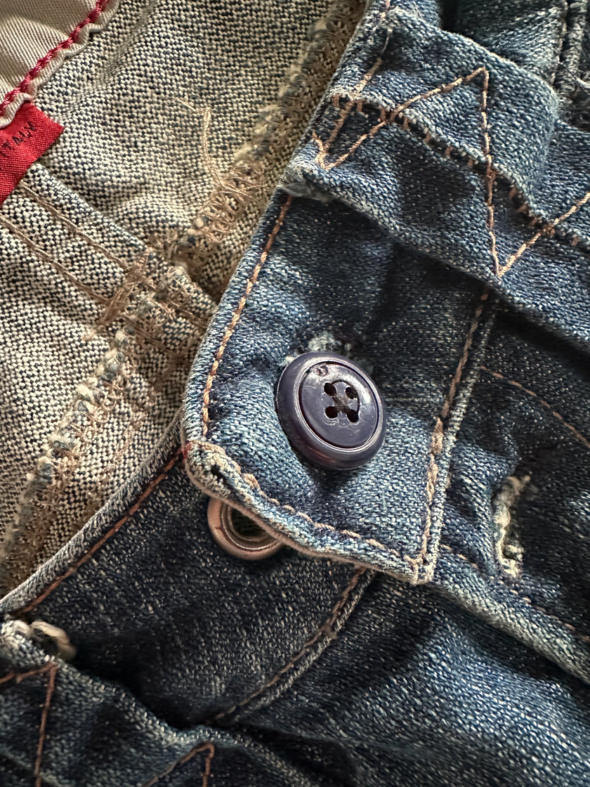 MARITHÉ + FRANÇOIS GIRBAUD - F/W 2004 LOW WAIST CARGO JEANS