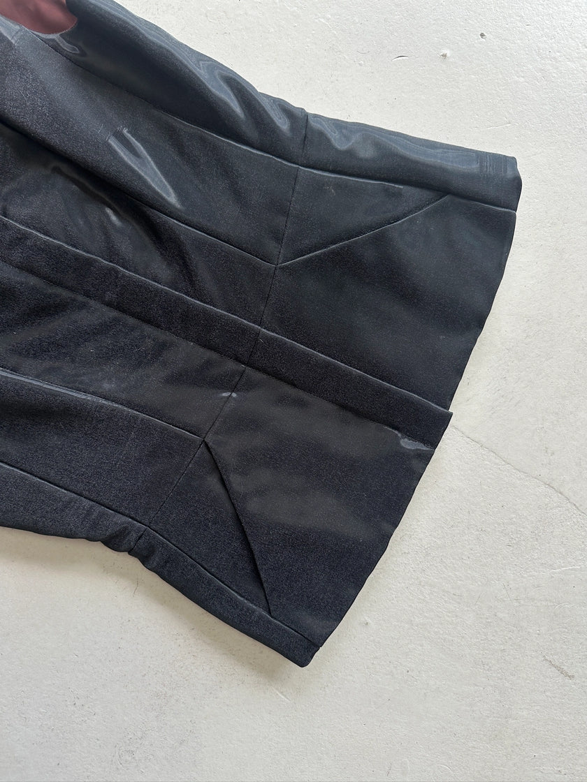 KENZO - 1990s GLITTERY CHIFFON VEST JACKET