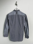 JUNYA WATANABE COMME DES GARÇONS - S/S 2010 GINGHAM CHECKS SHIRT WITH CURVED SLEEVE