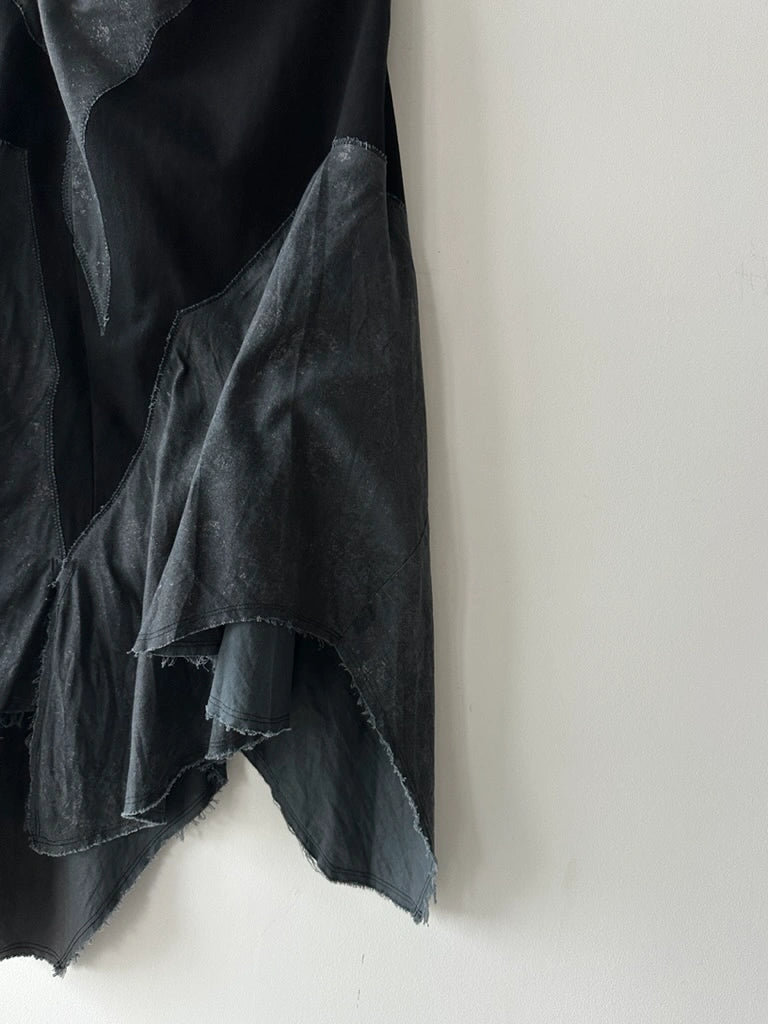 ISSEY MIYAKE - A/W 2005 ASYMMETRICAL PANELED SKIRT