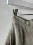 BALENCIAGA - 1990s CHECKED SKIRT PANTS