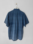 ARMANI JEANS - early 1990s JACQUARD PRINT SHORT SLEEVE SHIRT