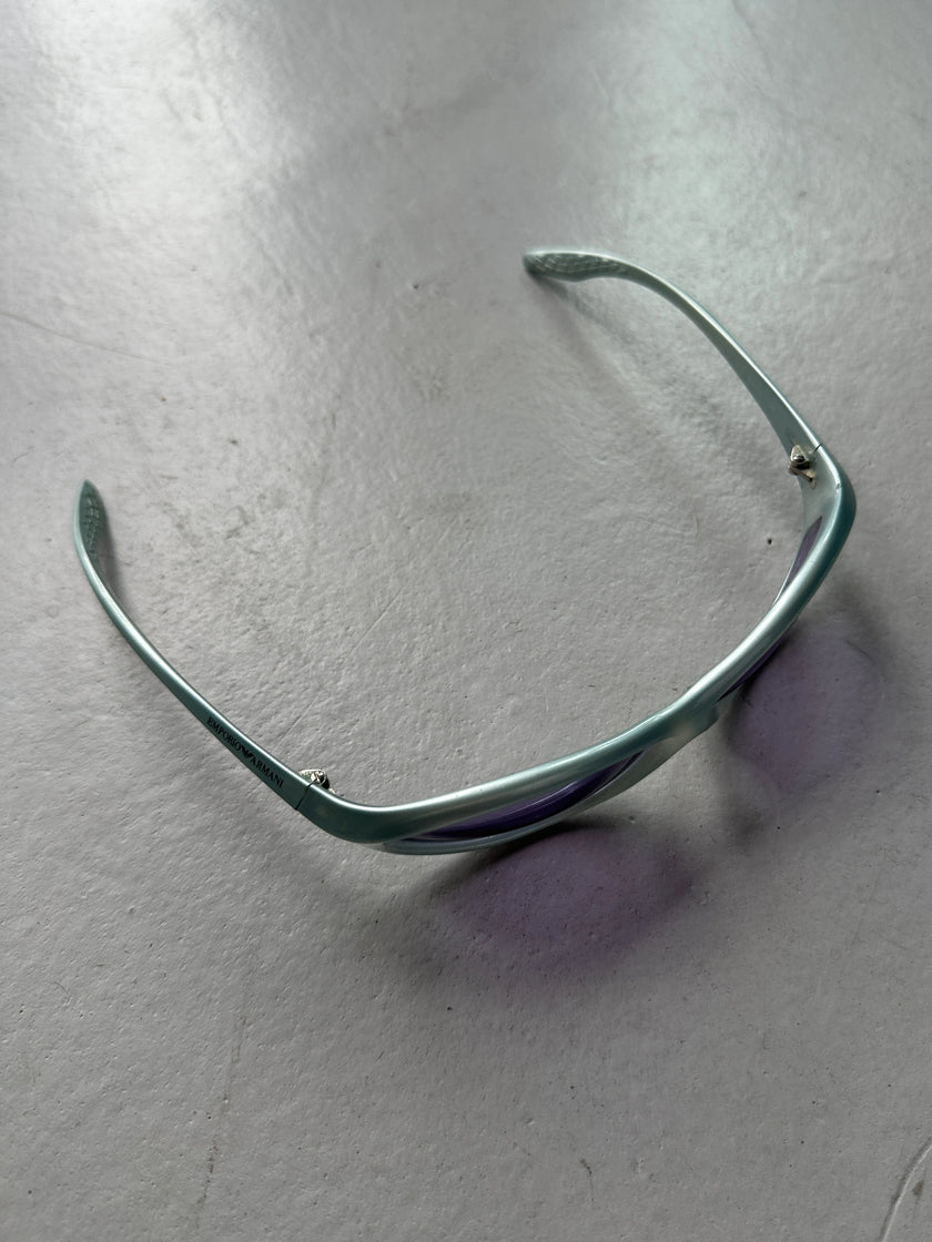 EMPORIO ARMANI -  1990s BIKER SUNGLASSES