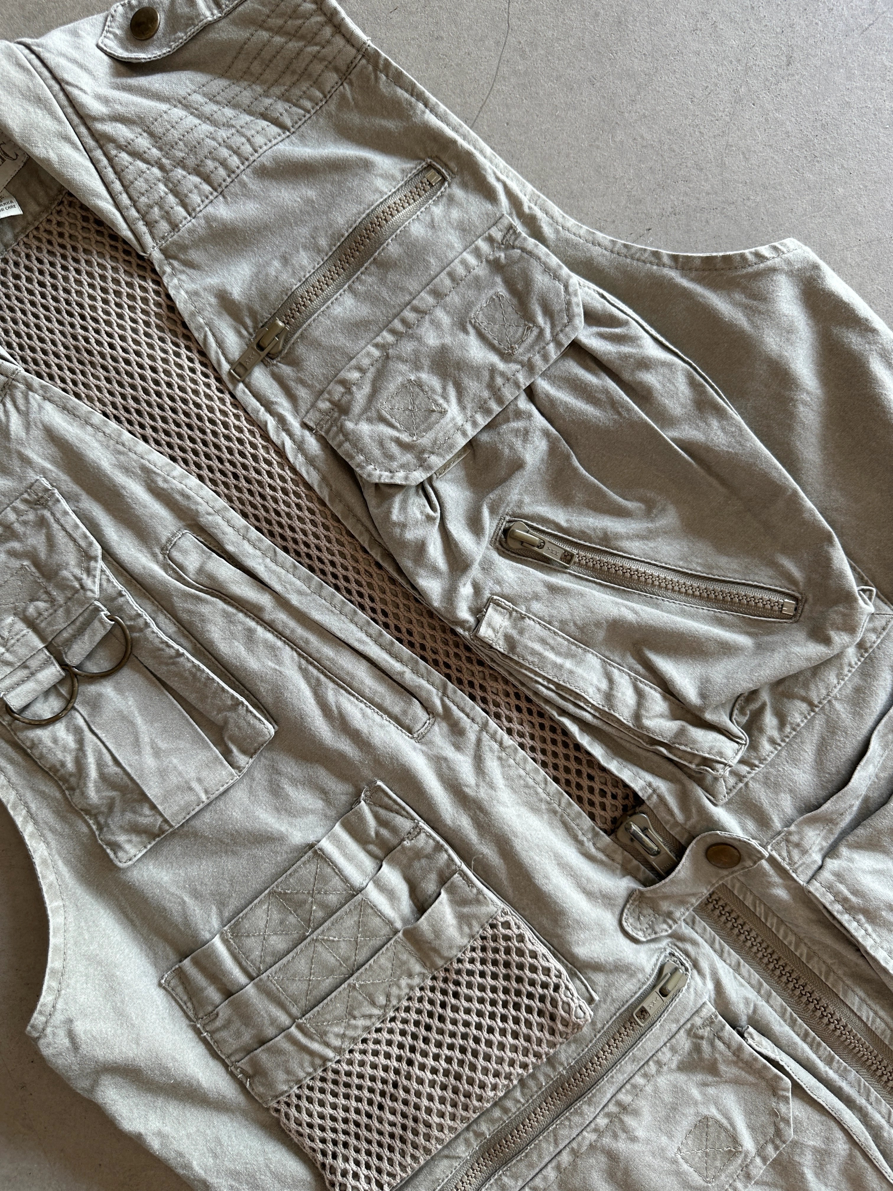 BANANA REPUBLIC - 1990s MULTI POCKET CARGO VEST