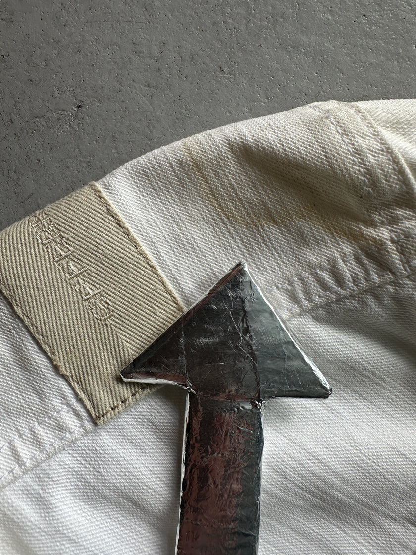 GIANFRANCO FERRÉ - 1990s ZIP DETAIL FRONT DENIM JACKET