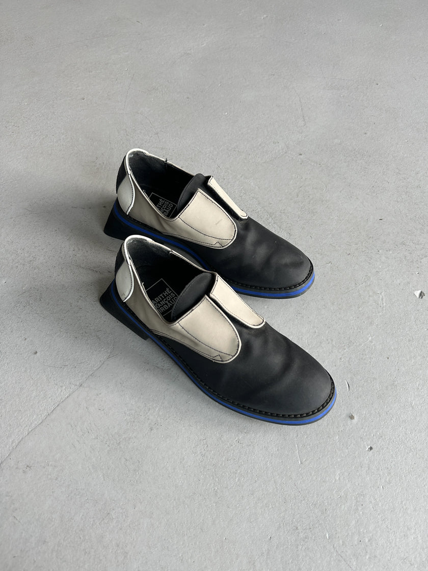 MARITHÉ + FRANÇOIS GIRBAUD - S/S 1998 SQUARE HEEL SLIP ON SHOES