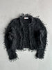 HISAKO TAKENAKA - 2000s HANDMADE KNIT OPEN FRONT CARDIGAN
